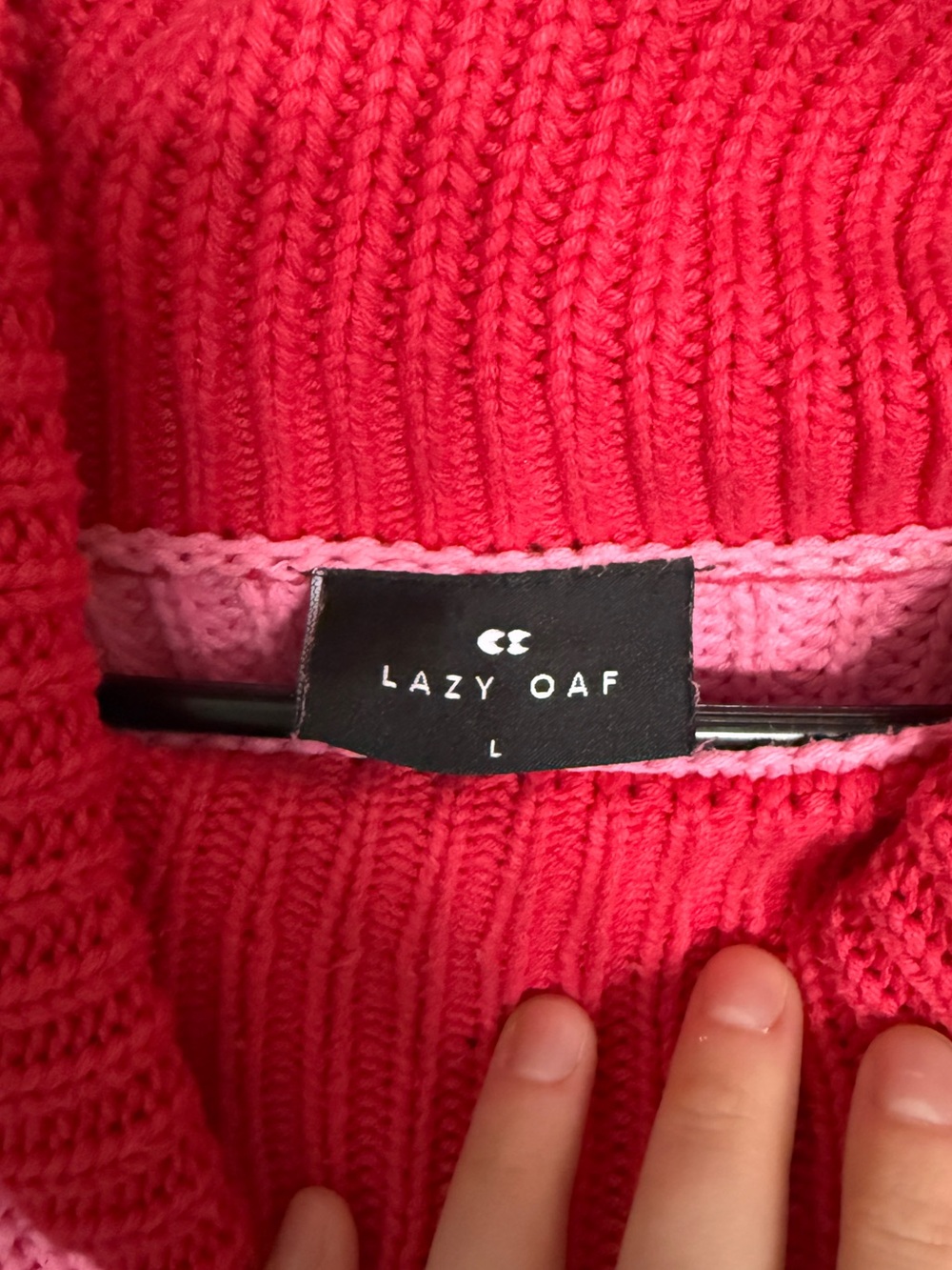 *RARE* Lazy Oaf Rainbow Sweater - Picture 3 of 3